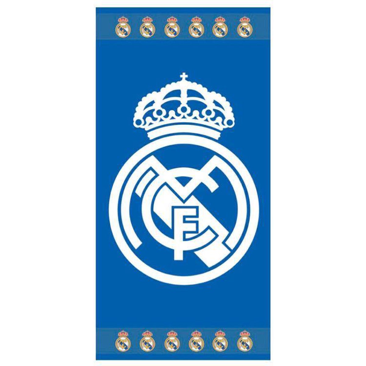 Real Madrid Badlaken Groot 86x160 Katoen Grote Handdoek