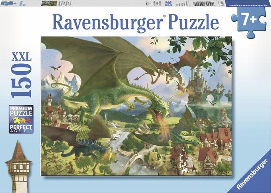 Ravensburger puzzel Uitstapje de draken - Legpuzzel - 150 stukjes | bol.com