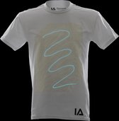 Illuminated Apparel Glow - T-Shirt - Aqua - Maat XXL
