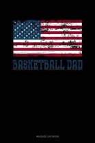 Basketball Dad American Flag