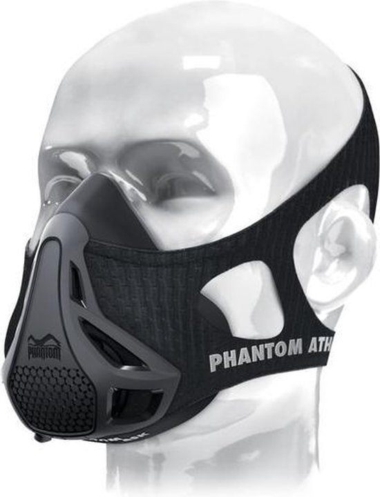 ondergronds Arabisch Gevoel Phantom Training Mask Black - Sport masker - Masker om te trainen - MAAT  MEDIUM | bol.com