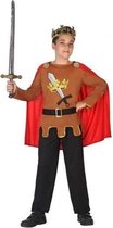 Middeleeuwse ridder/koning kostuum jongens - carnavalskleding - voordelig geprijsd 128 (7-9 jaar)