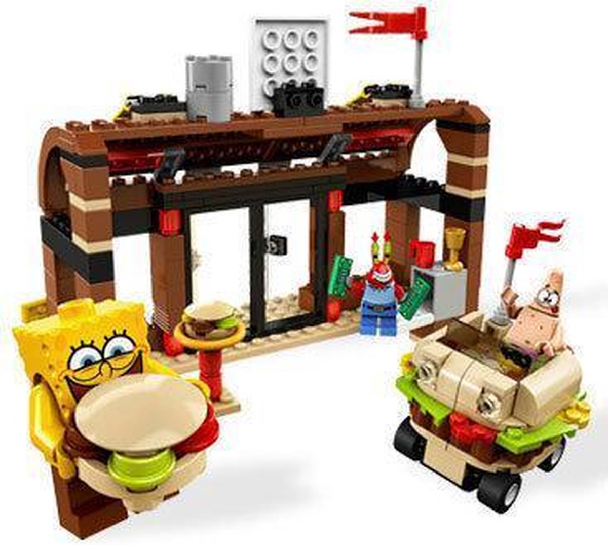 cel Hulpeloosheid Redelijk LEGO Spongebob Avonturen in De Krokante Krab - 3833 | bol.com