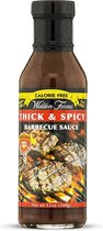 Walden Farms Barbecue Sauce - 1 fles - Thick n Spicy