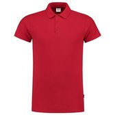 Tricorp Poloshirt fitted - Casual - 201005 - Rood - maat S