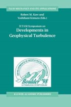 IUTAM Symposium on Developments in Geophysical Turbulence