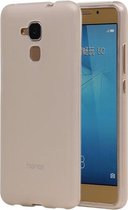 Huawei Honor 5c TPU Hoesje Transparant Wit