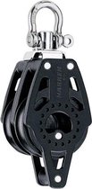 Harken Carbo 2-schijfs+hondsvot 40mm
