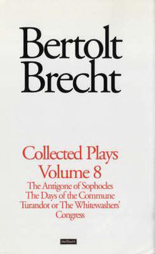 Brecht Collected Plays