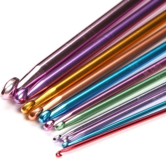Pony haakset 6 stuks 2,5 tot 6 mm - www