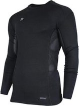 Donnay compressie shirt lange mouw - Baselayer - Heren - maat XXL - Black (020)