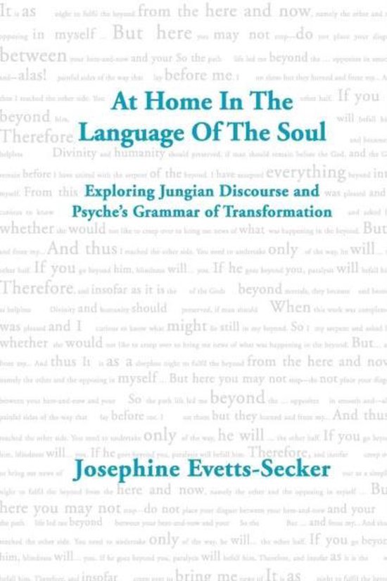 At Home in the Language of the Soul - cover