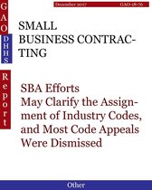 GAO - DHHS - SMALL BUSINESS CONTRACTING