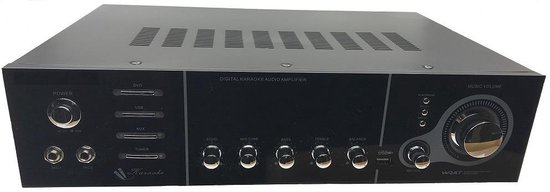 te veel Corporation boksen SHALL VSR1 versterker 2 x 100 watt met USB | bol.com