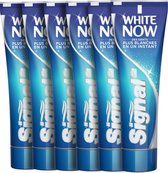 Signal Tandpasta White Now 6 x 75 ml