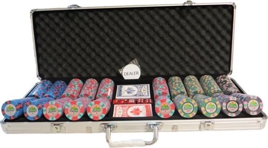 Afbeelding van het spel Joker Casino 500 poker set