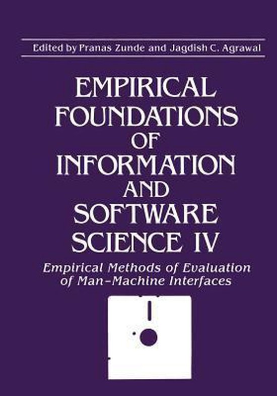 Empirical Foundations of Information and Software Science IV - cover
