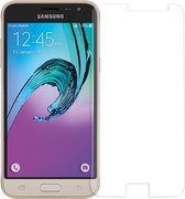 Shop4 - Samsung Galaxy J3 (2016) Glazen Screenprotector -  Gehard Glas Transparant