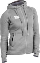 training zipper hoodie - S (women) (grey)