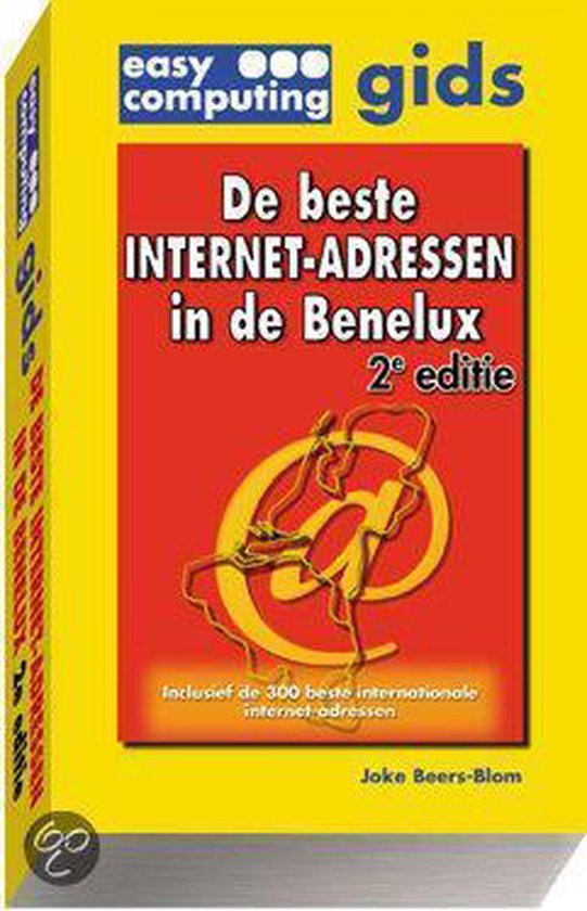 Cover van het boek 'De beste internet-adressen in de Benelux'