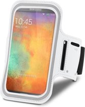 Samsung Galaxy S5 Sport Armband hoesje Wit