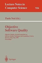 Objective Software Quality: Objective Quality