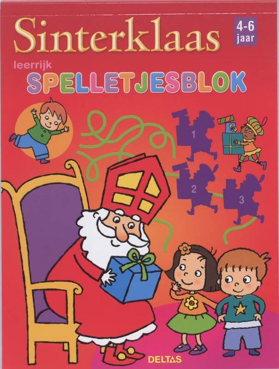 Sinterklaas Leerrijk Spelletjesblok