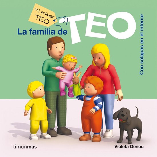 Mi primer Teo - La familia de Teo (ebook interactivo) - cover