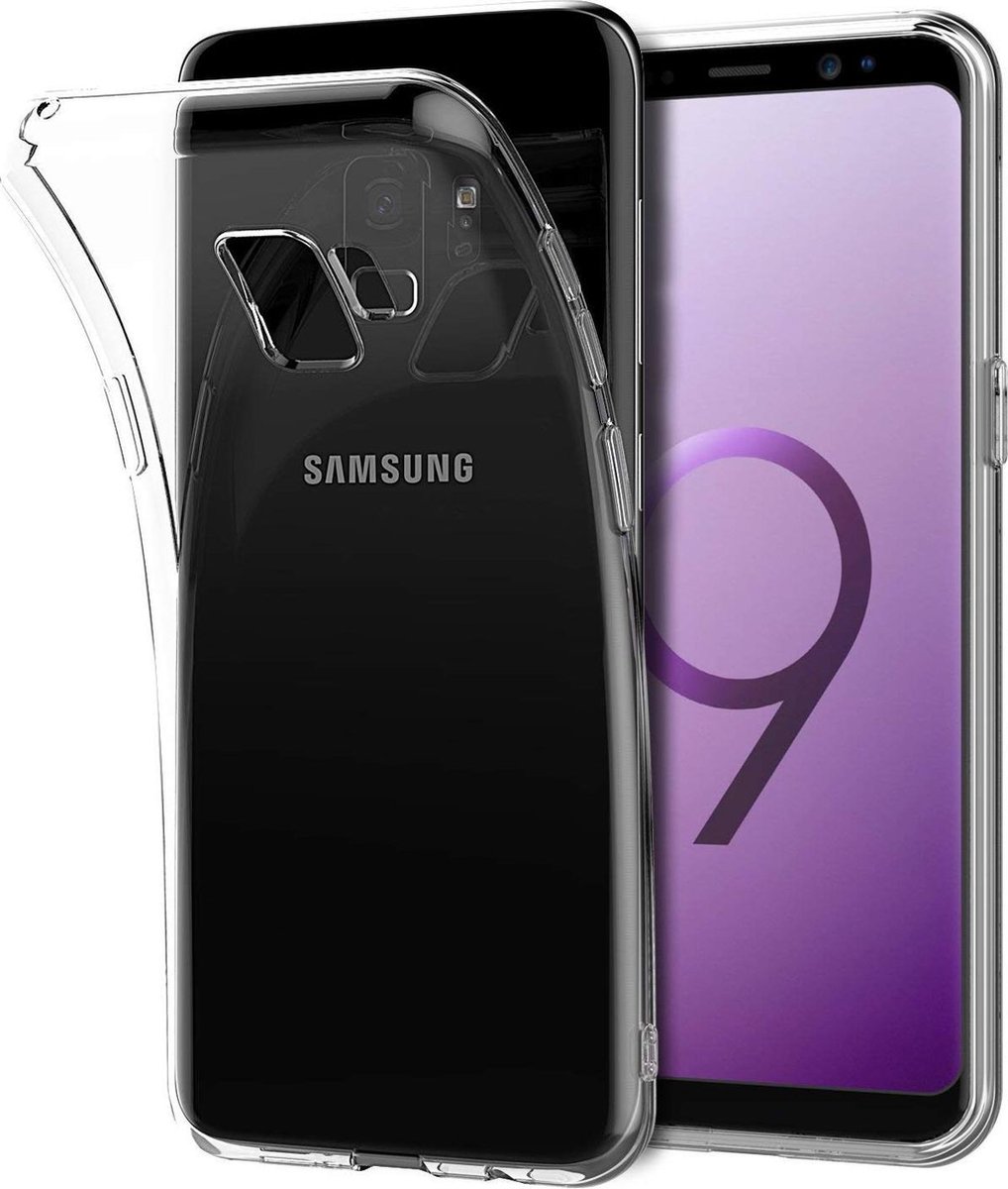Telefoonhoes Geschikt voor: Samsung Galaxy S9 Back Cover TPU hoesje - Transparant
