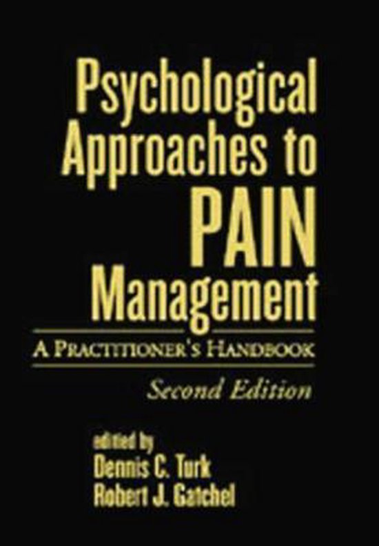 Psychological Approaches to Pain Management, Second Edition - cover