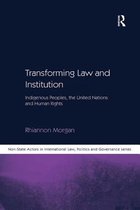 Non-State Actors in Global Governance - Transforming Law and Institution