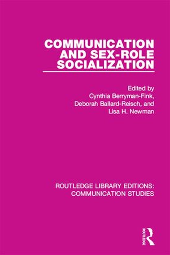 Routledge Library Editions: Communication Studies - Communic ... - cover
