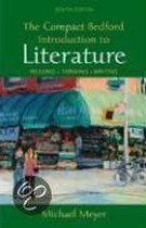 The Compact Bedford Introduction to Literature: Reading, Thinking, Writing