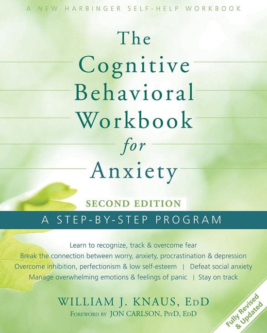 The Cognitive Behavioral Workbook for Anxiety - cover