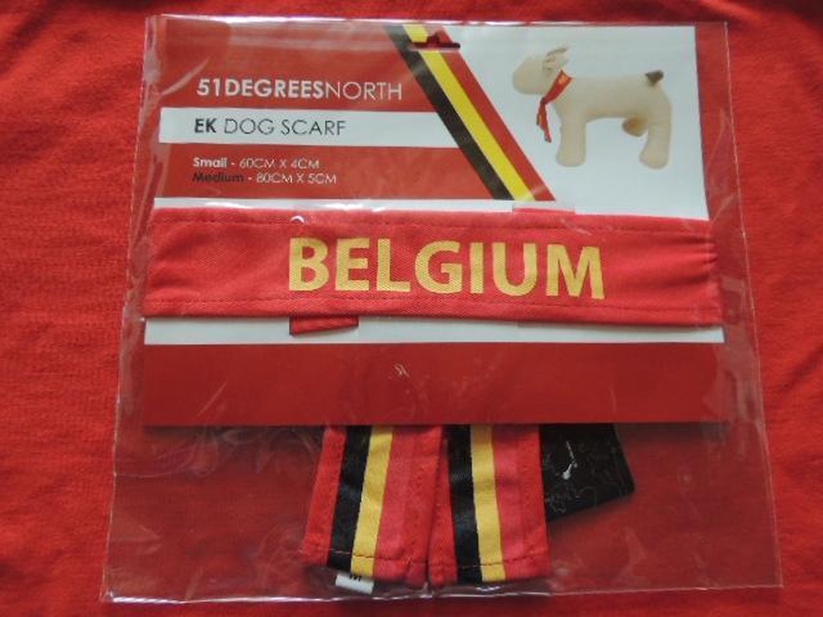 Écharpe pour chien Belgique moyen | bol.com