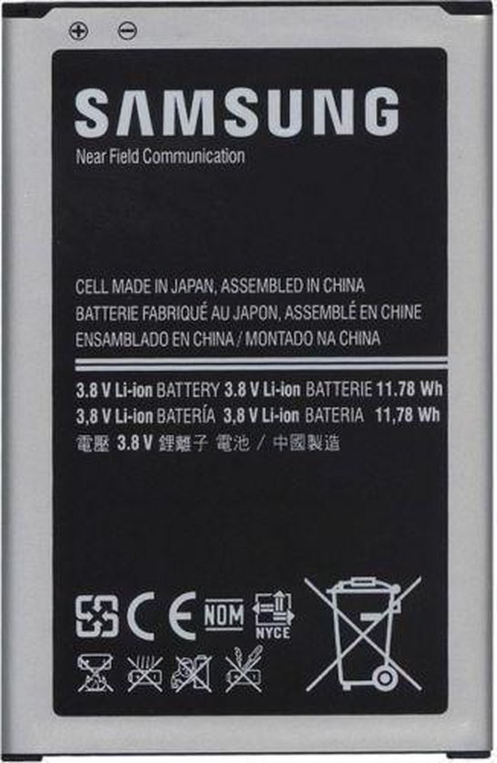 Samsung Galaxy Note 3 NEO Duos N7502 - NFC Batterij origineel EB | bol.com