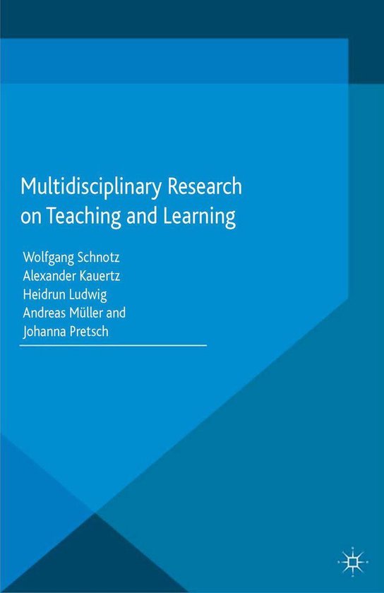 Multidisciplinary Research on Teaching and Learning - cover
