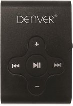 Denver MPS-410 Black -  4GB - muziekspeler - MP3 speler - met sportclip - Zwart