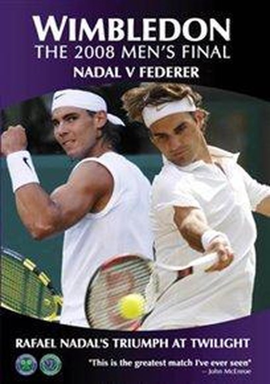Cover van de film 'Wimbledon - The 2008 Men's Final: Nadal Vs Federer'