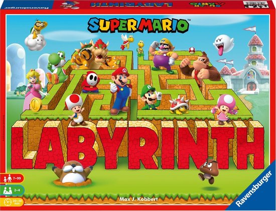RAVENSBURGER - Super Mario ™ Labyrinth | Games | bol.com