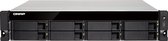 8-bay rackmount NAS AMD RX-421ND 64GB DDR4 2xM.2 2280/2260 SATA slots 4xGbE LAN