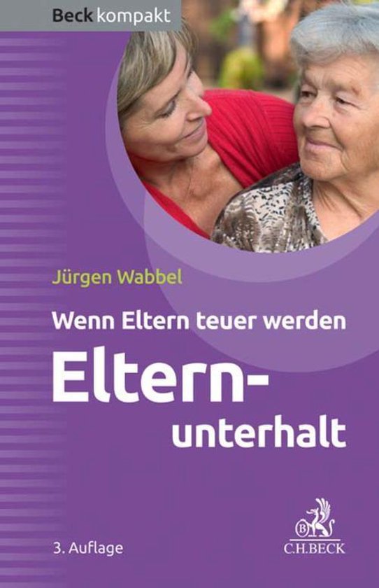 Beck kompakt - Elternunterhalt - cover