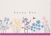 Thank You Notes Sparkly Garden