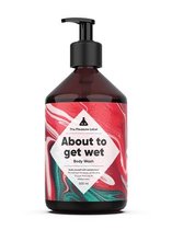 The Pleasure Label - About To Get Wet - Body Wash / Douche Middel - 500 ml - Geur: Basilicum, Citroengras en Jade