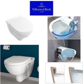 Villeroy & Boch Toilet- Wand - Keramiek - Wit - Softclose systeem