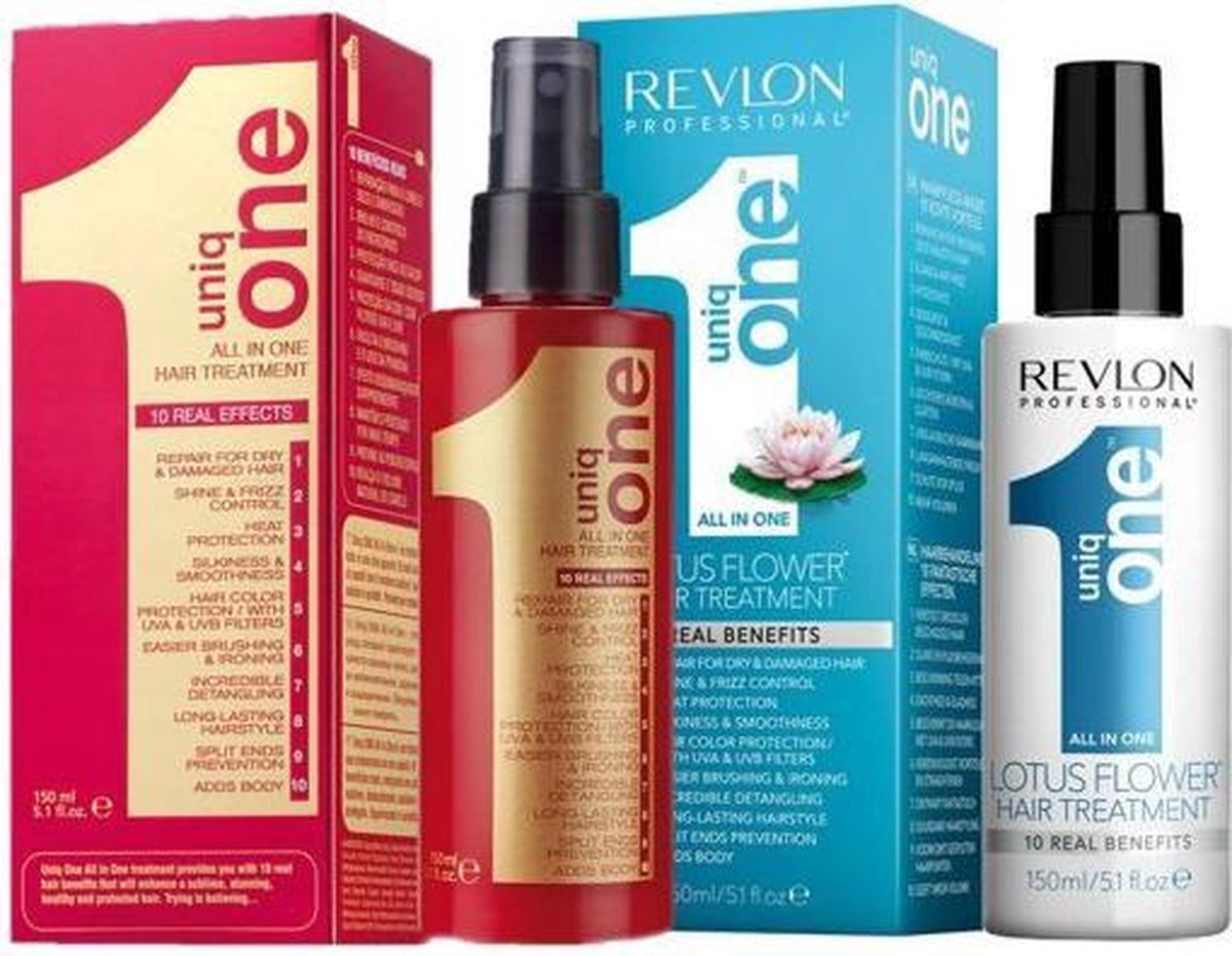 Uniq One All-in One Hair Treatment + Lotus Treatment