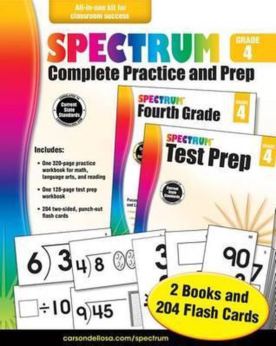 Spectrum Complete Practice and Prep, Grade 4 | 9781483828183 | Boeken ...