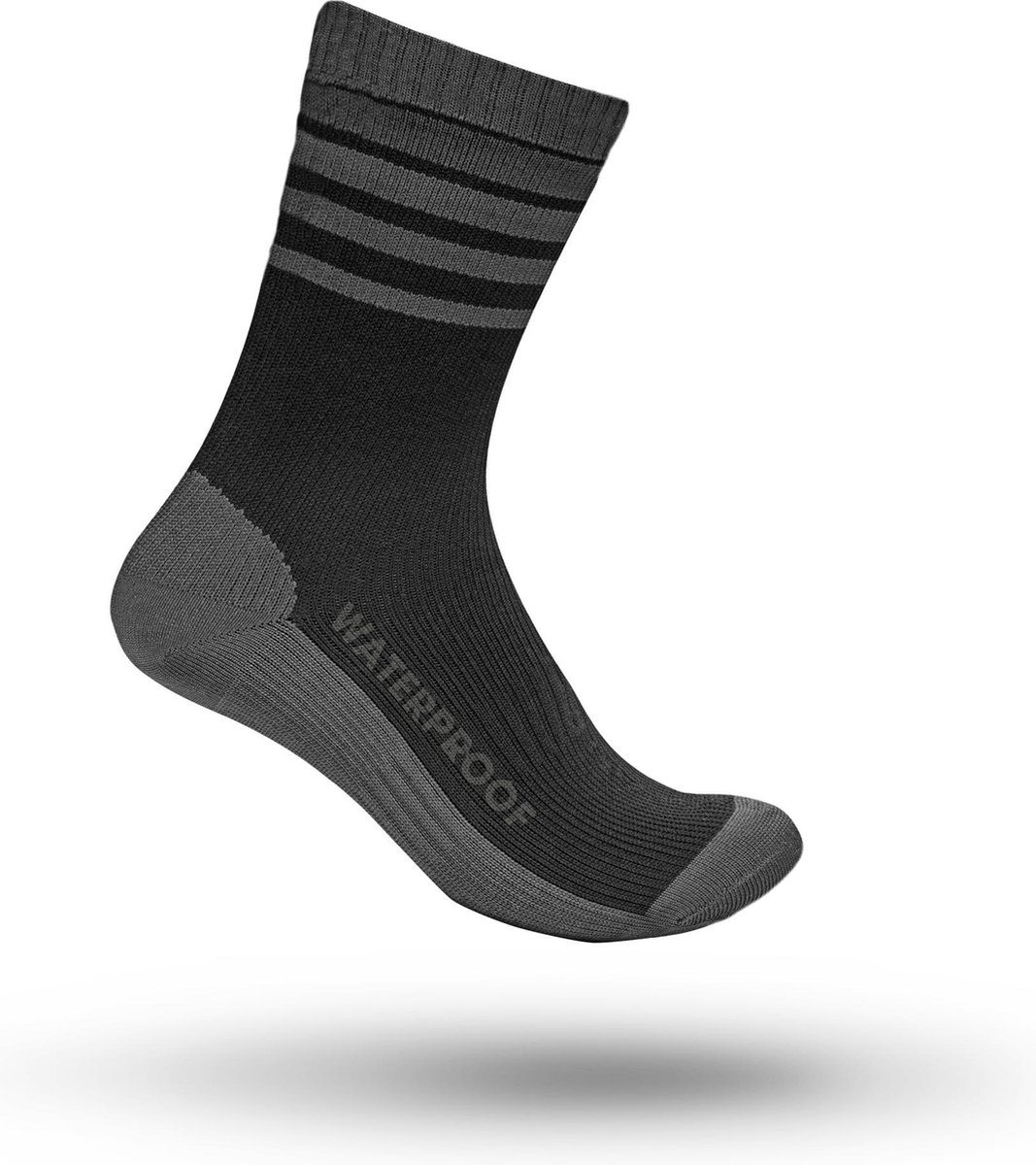 GripGrab - Waterproof Merino Thermal Sock - Zwart - Unisex - Maat S - GripGrab