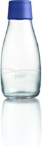 Retap Waterfles - Glas - 0,3 l - Blauw