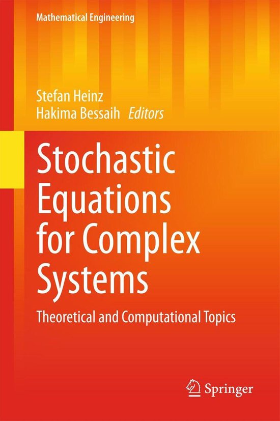 Mathematical Engineering - Stochastic Equations for Complex  ... - cover